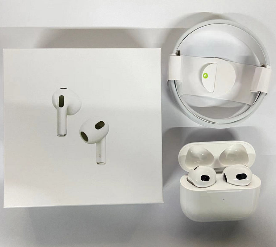 Apple Airpods 3Rd Generation Bluetooth Earbuds Earphone +Charging Case White